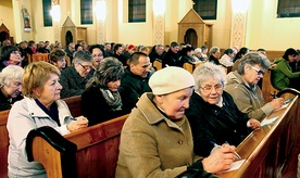 Żywieccy parafianie chętnie skorzystali z tego zaproszenia Pana Boga