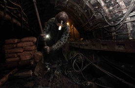 Płonący metan poparzył dwóch górników