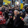 Manifestacja przed ambasadą Ukrainy