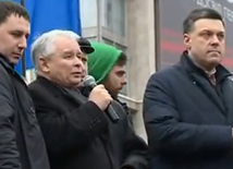 VIDEO: Kaczyński przemawia w Kijowie