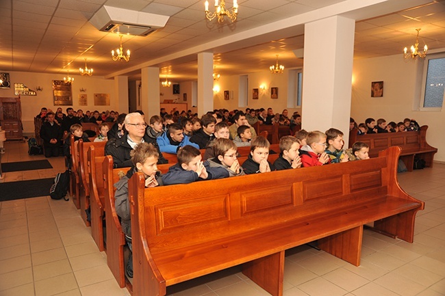 Dzień skupienia ministrantów z dekanatu Koszalin