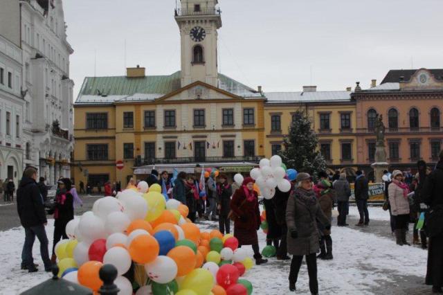 Cieszyniacy poszli w pochodzie dla rodziny