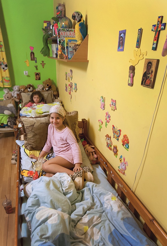 Basia i Kasia tuż po przebudzeniu