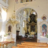   Wnętrze kościoła 