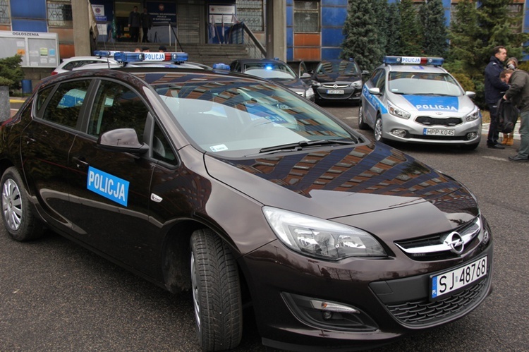 Śląska policja ma nowe samochody