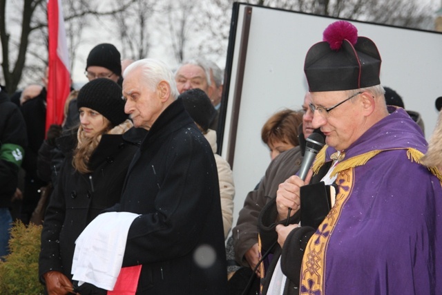 Pożegnanie partyzanta NSZ Edwarda Biesoka