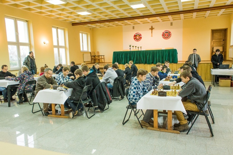 Turniej szachowy w Szczepanowie