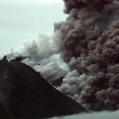 Erupcja Sinabung wywołała panikę