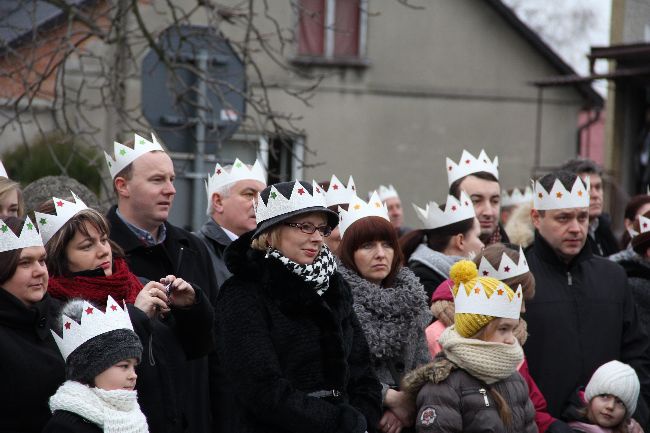 Pochód trzech króli w Zgłobicach