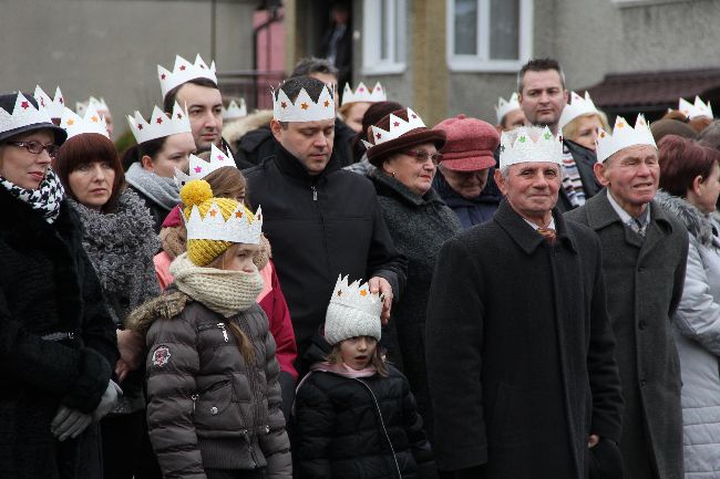 Pochód trzech króli w Zgłobicach