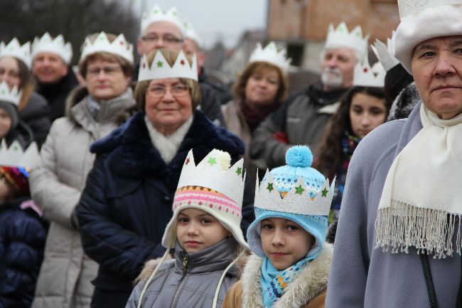 Pochód trzech króli w Zgłobicach