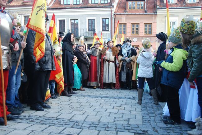 Orszak Trzech Króli w Sandomierzu 