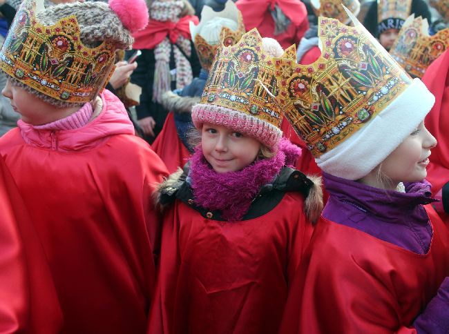 Orszak Trzech Króli w Płocku