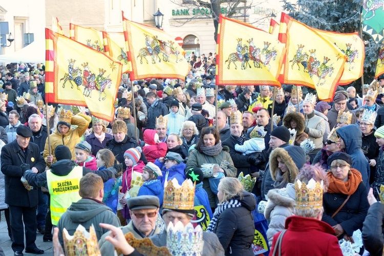 Orszak w Świdnicy - start