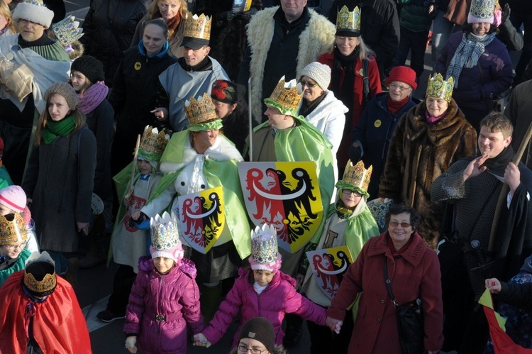 Orszak w Świdnicy - świta pierwsza