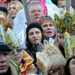 Orszak w Świdnicy - hołd na Rynku