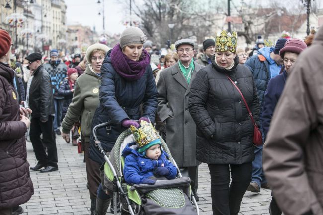 Orszak Trzech Króli w Warszawie cz. II