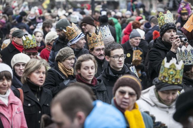 Orszak Trzech Króli w Warszawie cz. II