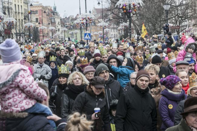 Orszak Trzech Króli w Warszawie cz. II