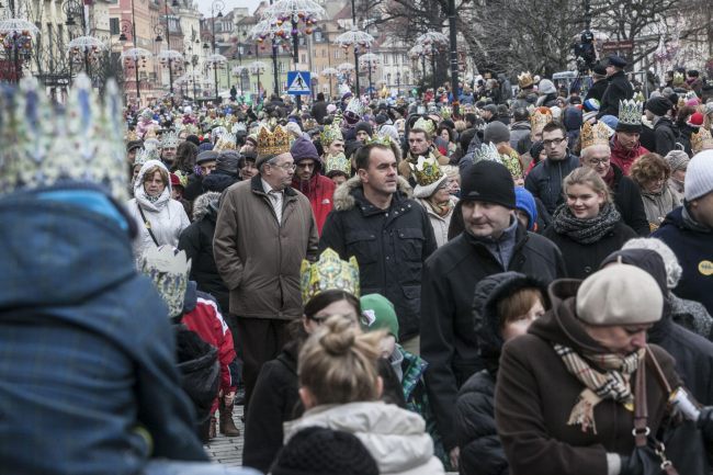 Orszak Trzech Króli w Warszawie cz. II