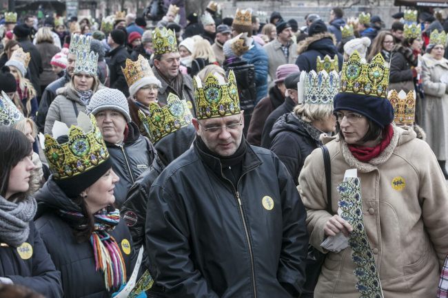 Orszak Trzech Króli w Warszawie cz. II