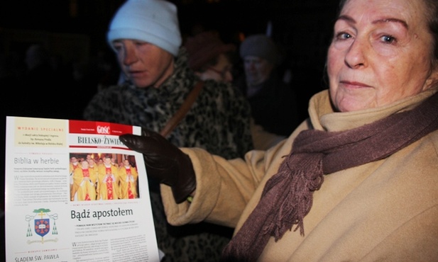 Pamiątką z ingresu było specjalne wydanie bielsko-żywieckiego "Gościa Niedzielnego"