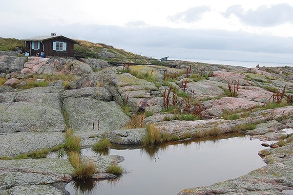 Dom pisarki Tove Jansson na wyspie Klovharun