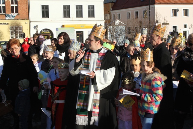 Orszak Trzech Króli w Myślenicach 2014 r.