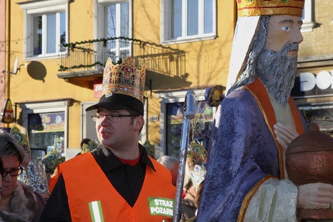 Orszak Trzech Króli w Myślenicach 2014 r.