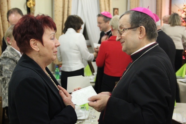 Spotkanie przedstawicieli uczelni wyższych z bp Stefanem Regmuntem