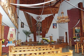  Wnętrze kościoła wymaga jeszcze wyposażenia i drobnych remontów