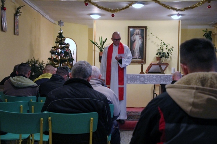 Bierzmowanie w Załadzie Karnym w Szerokiej