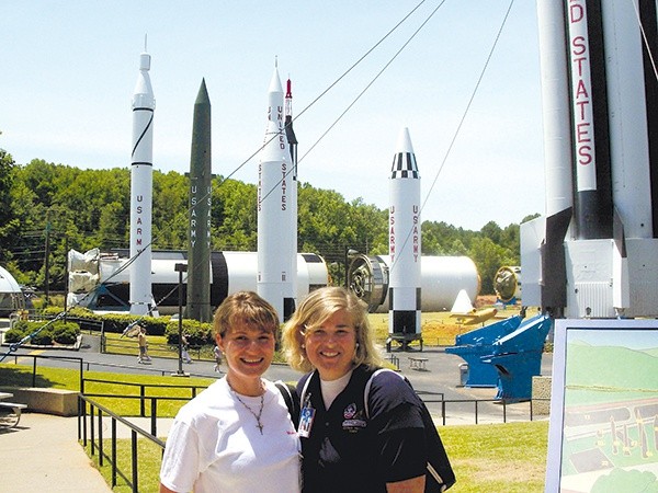 Małgorzata Sutowicz w centrum NASA