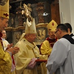 Święcenia biskupie - liturgia eucharystyczna