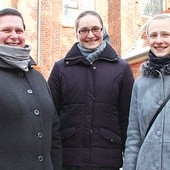  Siostry ze Zgromadzenia Sióstr Misjonarek Chrystusa Króla dla Polonii Zagranicznej, które posługują od września ubiegłego roku w parafii Ducha Świętego