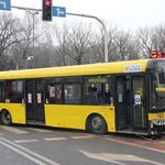 Wypadek autobusu w Katowicach