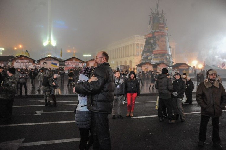 "Gość" w Kijowie - relacja z ostatniej nocy