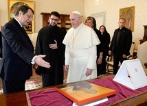 Prezydent Cypru w Watykanie