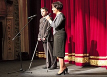Dorota Kania i Michał Jucha rozpoczęli koncert dla chorych w Cieszynie