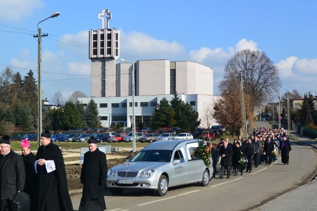 Pobrzeb śp. ks. Józefa Anczoka