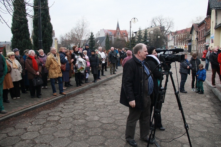 Poświęcenie krzyży na cerkwi w Kędzierzynie-Koźlu