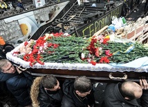 Pochowano Polaka, obrońcę Majdanu