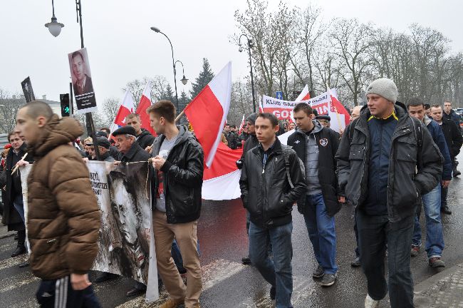 Marsz pamięci w Płocku