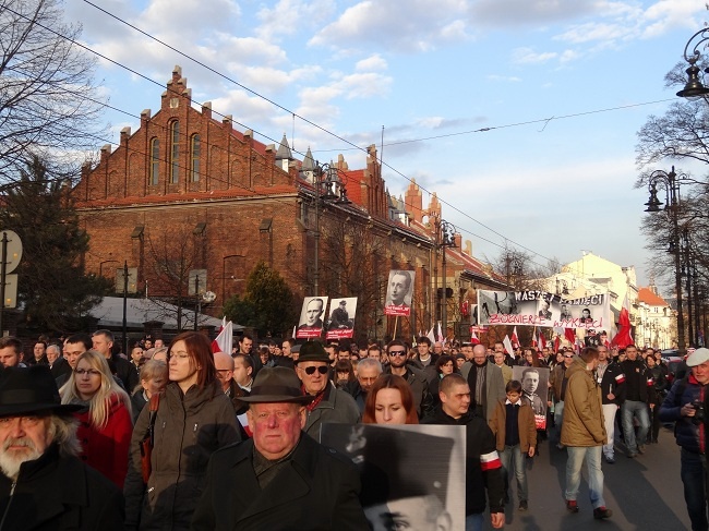 Marsz pamięci Żołnierzy Wyklętych