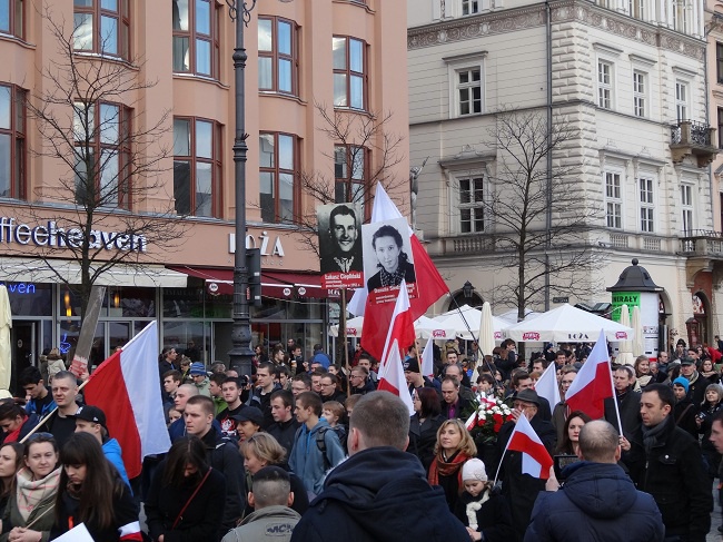 Marsz pamięci Żołnierzy Wyklętych