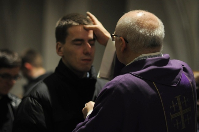 Liturgia stacyjna w Środę Popielcową