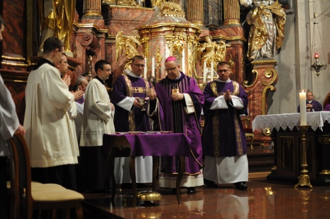 Liturgia stacyjna w Środę Popielcową