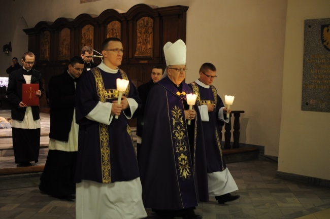 Liturgia stacyjna w Środę Popielcową