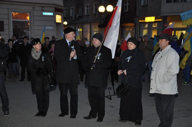 Marsz dla Ukrainy w Szczecinku