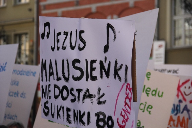 Dwie manifestacje w Gdańsku 